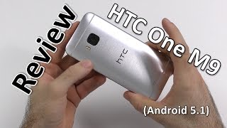 HTC One M9 Review  Improved over time Android 51 [upl. by Eikcuhc]