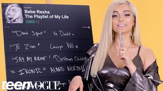 Bebe Rexha Creates the Playlist to Her Life  Teen Vogue [upl. by Ku]