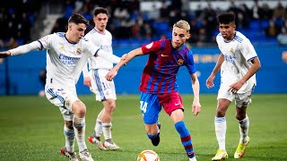 Kays Ruiz Atil vs Real Madrid Castilla  Barcelona B 12922 [upl. by Nwavahs801]