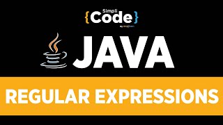 Java Tutorial For Beginners  Regex In Java  Java Regular Expression Tutorial  SimpliCode [upl. by Hook818]