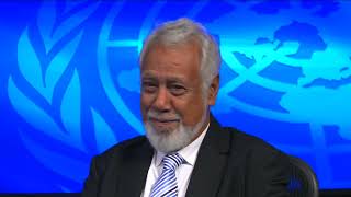 Entrevista com o primeiroministro de TimorLeste Xanana Gusmão [upl. by Reynolds]