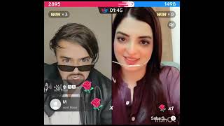 2nd Part waseem Aur Saba Sha the greatest funny Tiktok live Entertaining show [upl. by Neilla693]