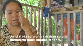 Kes RampasTanah kg Orang Asli Gapam Baruepisod1 [upl. by Kabab]