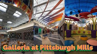 DEAD MALL  The Galleria at Pittsburgh Mills  Tarentum PA Mall Tour and History [upl. by Droffilc907]