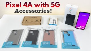 Pixel 4a with 5G  Best Accessories amp Case Haul [upl. by Gwen]