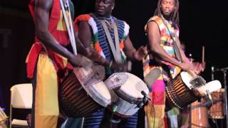 Jalikunda African Drums take the Montserrat African Music Festival by storm [upl. by Niras935]