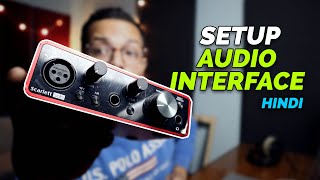 How to set up an audio interface  Focusrite Scarlett 2022 [upl. by Doretta]