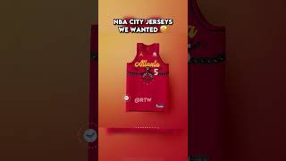 NBA City Jerseys We Wanted Vs What We Got shorts [upl. by Nosauq899]