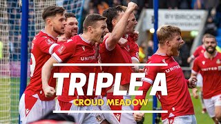 TRIPLE A  Shrewsbury Town vs Wrexham AFC [upl. by Chicoine808]