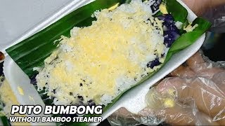 how to make easy Puto Bumbong without Bamboo steamer  Php200 puhunan [upl. by Hochman441]