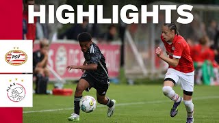 Wie wordt er kampioen 🏆  Highlights PSV O14  Ajax O14 [upl. by Gwynne]