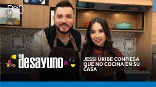 El Desayuno  Jessi Uribe confiesa que no cocina en su casa [upl. by Idorb]