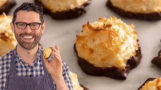 Easy Coconut Macaroons Recipe  So delicious [upl. by Woodman]