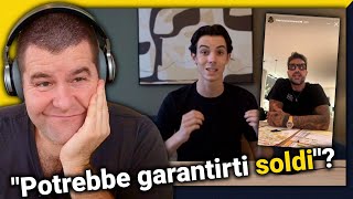 I quotpreziosiquot consigli finanziari di Fabrizio Corona  Rip Reacts [upl. by Gregorio193]