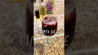 Tinto de verano en casa 🍷🍋🍾🧊tintodeverano vinojoven tintodeveranoencasa [upl. by Nyleikcaj453]