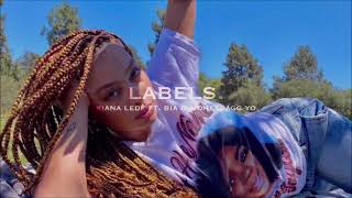 Labels  Kiana Ledé slowed amp reverb ft BIA amp Moneybagg Yo [upl. by Tadio]