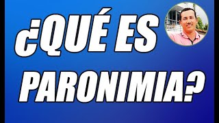 ¿QUÉ ES PARONIMIA DEFINICIÓN Y EJEMPLOS  WILSON TE EDUCA [upl. by Arocal33]