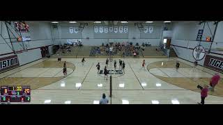 Lewiston High School vs DillerOdell High School Womens Varsity Volleyball [upl. by Nojram]