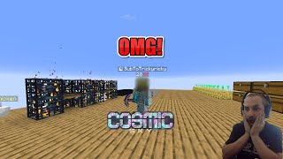 Youre not believe what I got on day one How To Cosmic minecraft cosmicsky preston [upl. by Arbma18]