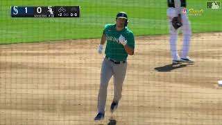 Evan White solo homer [upl. by Guise]