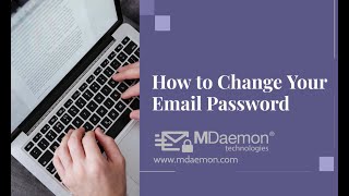 How to Change Your Email Password in MDaemon Webmail [upl. by Yar]