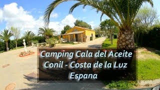 Camping Cala del Aceite Conil Espana [upl. by Lahcear]