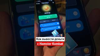 Как вывести деньги с Hamster Kombat  Вывод денег с Хомяка [upl. by Ailecra]