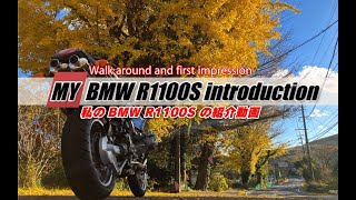 私のBMW R1100Sの紹介動画（Walk around and BMW R1100S First impression） [upl. by Jabez]