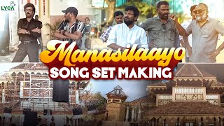 Manasilaayo Song Set Making💥  Rajinikanth  TJ Gnanavel  Anirudh  Manju Warrier [upl. by Grizel]