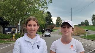 Chagrin Falls Girls Golfers recap day one of state tournament [upl. by Sergeant]