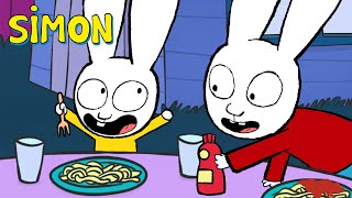 ¿Te gusta la pasta 🍝🍽️😋 Simón  Recopilación 20 minutos  Temporada 1  Dibujos animados para niños [upl. by Colbye]