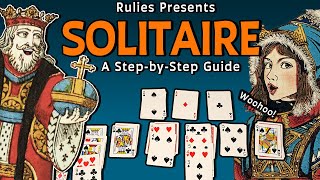 How to Play Solitaire stepbystep [upl. by Lednem352]