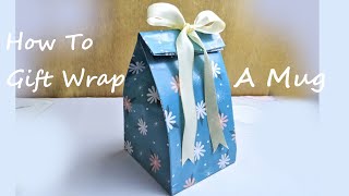 How To Gift Wrap A Mug MugWrap [upl. by Chapen]