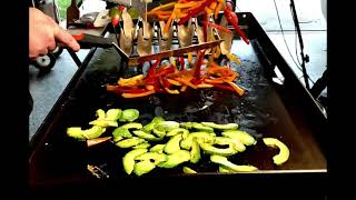 TILAPIA TACOS on the BlackStone Griddle [upl. by Aryk]