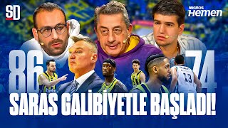 SARAS JASIKEVICIUS FENERBAHÇE BEKOYLA SİFTAHI YAPTI Fenerbahçe Beko 8674 Monaco  EuroLeague [upl. by Aspia]