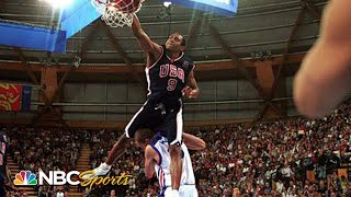 Vince Carters quotDunk of Deathquot the GREATEST dunk of all time  NBC Sports [upl. by Korie]