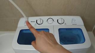 mini washer for apartments [upl. by Sinnod]