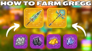 How to Farm Gregg  Dungeon Quest  2024 [upl. by Edlin]