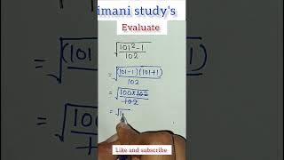 evaluate evaluation solve howtosolve how maths basic himani study ytshorts trending [upl. by Unhsiv]