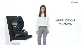 Siège auto avec système Isofix CYBEX Solution S IFIX groupe 23 disponible sur Norautofr [upl. by Hermy]