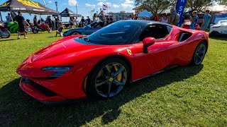 Florida Exotic amp Classic Auto Show  Cocoa Village Concours Photo Tour [upl. by Ohaus]