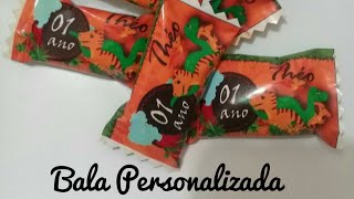 Como fazer bala personalizada [upl. by Ecad]