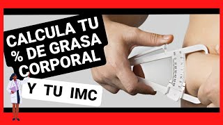 👨‍⚕️ SALUD003  COMO CALCULAR el PORCENTAJE de GRASA CORPORAL ✅ 5 métodos para conocer tu grasa [upl. by Mallissa]