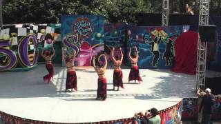 quotTE ORAquot Naomi Tahiti Danza Polinesia SIX FLAGS [upl. by Deirdre]