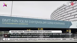 ESG üzrə vahid platformanın və milli standartın təqdimatı [upl. by Eimirej]