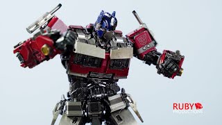 Threezero DLX Optimus Prime Rise Of The Beast ROTB [upl. by Inimod511]