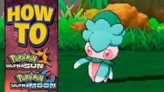 HOW TO GET Fomantis in Pokemon Ultra Sun and Moon [upl. by Gaskill293]