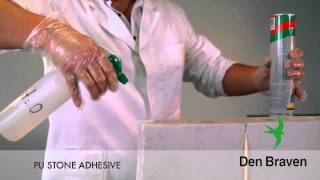 Den Braven New PU Stone Adhesive [upl. by Thalassa]