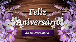 14 DE NOVEMBRO 🎀MENSAGEM DE ANIVERSÁRIO QUE EMOCIONA FELIZ ANIVERSÁRIO PARABÉNS PELO SEU DIA [upl. by Shirberg]