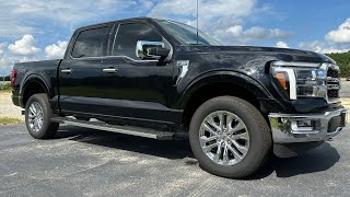 2024 Ford F150 Lariat Walkaround Review And Features [upl. by Bathsheeb608]